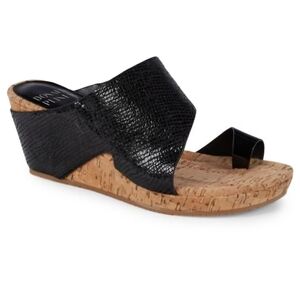 Donald Pliner Gemmy Platform Wedge Sandals sz8.5